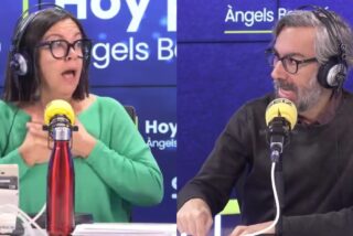 &Agrave;ngels Barcel&oacute; y Javier Oca&ntilde;a.