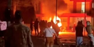 Atacan una sede del Partido Comunista de Cuba por la escasez energética