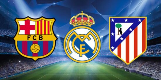 Barça, Real Madrid y Atlético