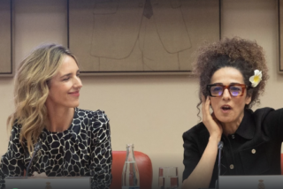 Una disidente iran&iacute; tritura a S&aacute;nchez en el Congreso: "&iexcl;C&oacute;mo te atreves!"