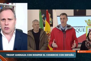Daniel Lacalle y Pedro S&aacute;nchez.