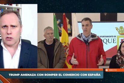Daniel Lacalle y Pedro S&aacute;nchez.