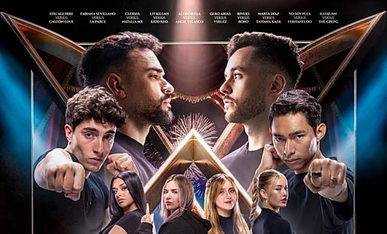 El cartel promocional de la Velada del Año VI, de Ibai Llanos