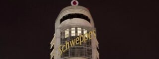 El neón de Schweppes en Gran Vía