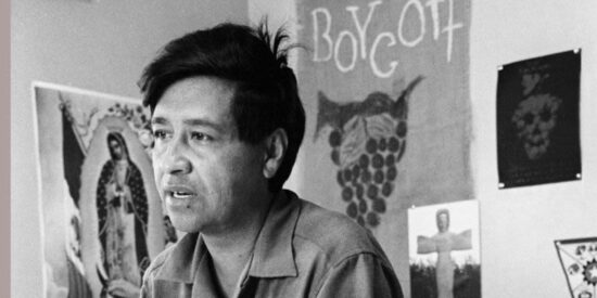 El sindicalista César Chávez