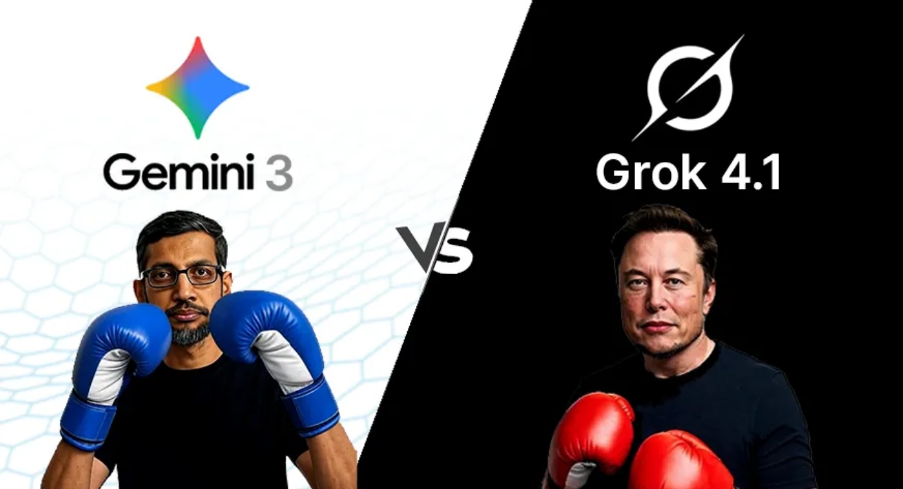 Gemini 3 vs Grok 4.1