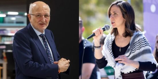 Juan Roig y Ione Belarra.