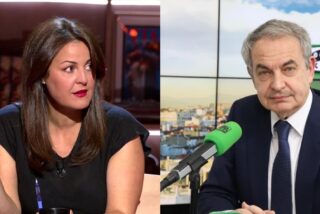 Ketty Garat y Jos&eacute; Luis Rodr&iacute;guez Zapatero.