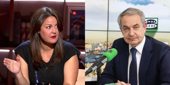 Ketty Garat y Jos&eacute; Luis Rodr&iacute;guez Zapatero.