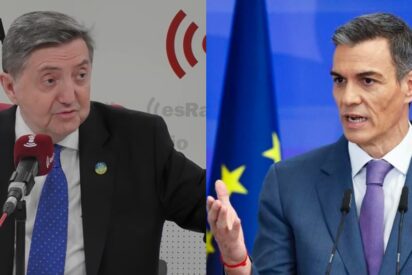 Federico Jim&eacute;nez Losantos y Pedro S&aacute;nchez.