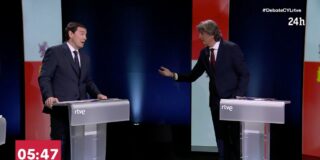 Alfonso Fern&aacute;ndez Ma&ntilde;ueco (PP) y Carlos Mart&iacute;nez (PSOE).
