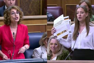 Mar&iacute;a Jes&uacute;s Montero y Ester Mu&ntilde;oz.