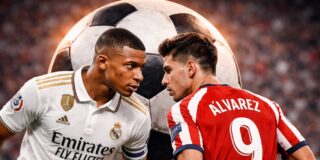 Mbappé contra Julián Álvarez