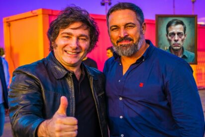 Milei, Abascal y Sánchez