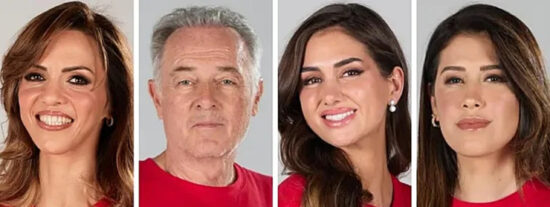 Paola Olmedo, José Manuel Soto, Maica Navarra y Gabriela Guillén