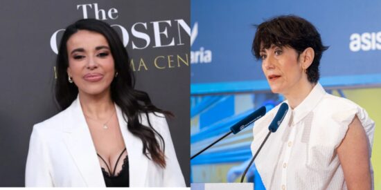 Sarah Santaolalla y Elma Saiz.