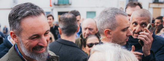 Santiago Abascal (VOX) en campaña