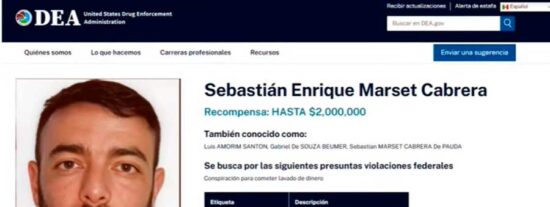 Capturan en Bolivia a Sebasti&aacute;n Marset, destacado narco uruguayo, y lo extraditan a EE.UU.