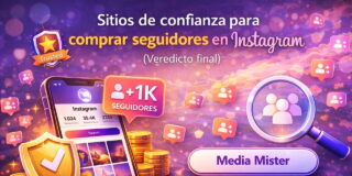 Sitios de confianza para comprar seguidores en Instagram