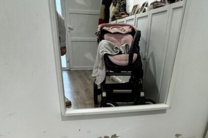 Ocho a&ntilde;os con humedad en casa: una vecina de Valladolid documenta c&oacute;mo su pared se seca en tres meses