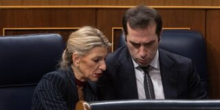 Yolanda D&iacute;az y Carlos Cuerpo.