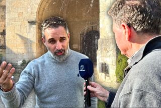 Santiago Abascal y Alfonso Rojo