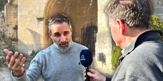 Santiago Abascal y Alfonso Rojo