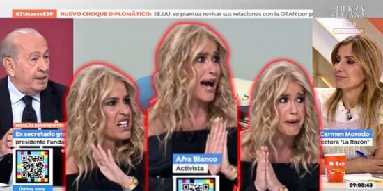 Afra Blanco, Nicol&aacute;s Redondo y Carmen Morodo