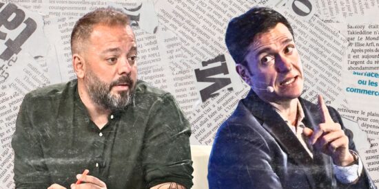 David Alandete retrata en una imagen el vomitivo servilismo de Antonio Maestre con el poder