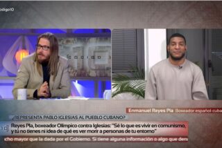 Sonoro bofet&oacute;n del boxeador Reyes Pla al comunista Pablo Iglesias por blanquear la dictadura cubana
