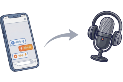 PrestoCast convierte una nota de voz en un podcast en segundos