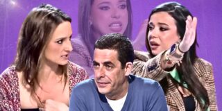 Marta Sanch&iacute;z, Antonio Naranjo y Sarah Santaolalla