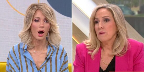 Susanna Griso y Cristina Pe&ntilde;a en 'Espejo P&uacute;blico' (Antena 3)