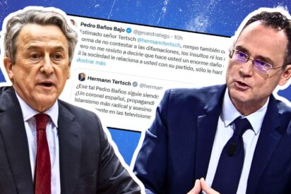 Hermann Tertsch y Pedro Ba&ntilde;os 