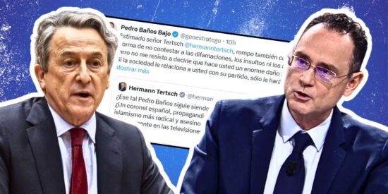 Hermann Tertsch y Pedro Ba&ntilde;os 