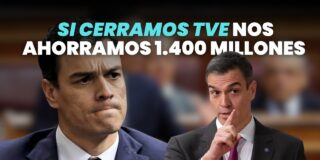 TVE ingresa 63 millones y gasta 490 en sueldos: el negocio perfecto... si eres S&aacute;nchez