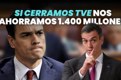 TVE ingresa 63 millones y gasta 490 en sueldos: el negocio perfecto... si eres S&aacute;nchez