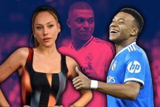 Kylian Mbappé y Ester Expósito