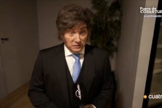 Javier Milei, presidente de Argentina, en 'Horizonte' (Cuatro) 