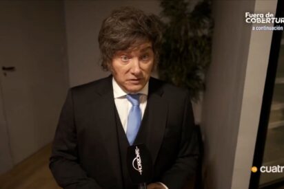 Javier Milei, presidente de Argentina, en 'Horizonte' (Cuatro) 
