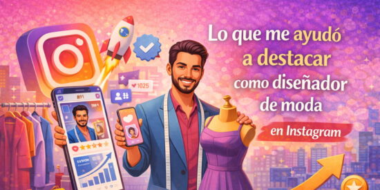 Lo que me ayud&oacute; a destacar como dise&ntilde;ador de moda en Instagram