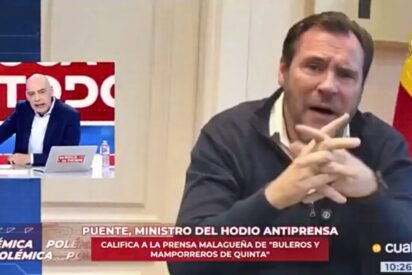 Nacho Abad estalla contra el falt&oacute;n &Oacute;scar Puente por su ineficiencia con los trenes: &laquo;Rebota que tu culo explota&raquo;