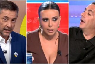 Javier Ruiz, Sarah Santaolalla y Antonio Naranjo. 