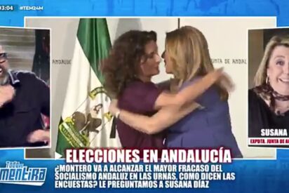 Risto y Margallo a carcajadas por lo que dice Susana D&iacute;az sobre las opciones de Chiqui Montero en Andaluc&iacute;a