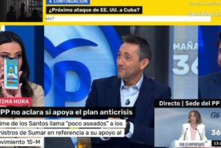 Sarah Santaolalla en 'Ma&ntilde;aneros 360' (TVE)