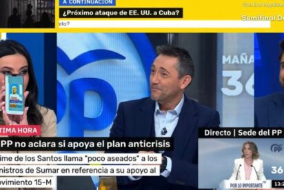 Sarah Santaolalla en 'Ma&ntilde;aneros 360' (TVE)