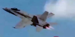 La falsa &laquo;haza&ntilde;a a&eacute;rea&raquo; de un supuesto &laquo;Top Gun&raquo; estadounidense enloquece las redes