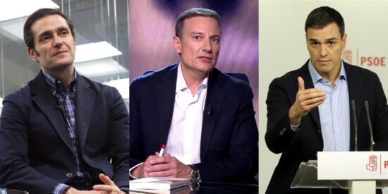 David Alandete, &Aacute;lvaro Nieto y Pedro S&aacute;nchez.