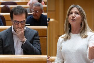 Carlos Cuerpo y Alicia Garc&iacute;a en el Senado