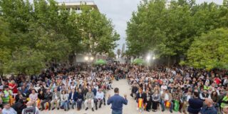 Abascal en campaña en Andalucía
